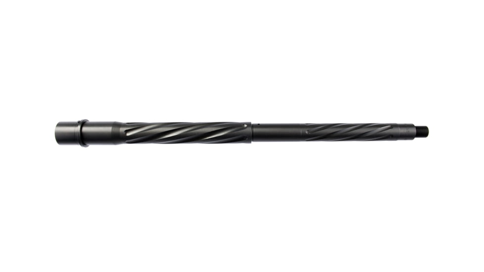 DEZ Arms AR-15 5.56 Match-Grade Barrel, 14.5 inch, HBAR Contour w/Twist Fluting, Carbine Length, Nitride, Black 425090JNITROFT