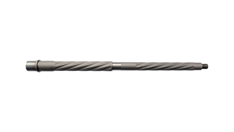 DEZ Arms AR-15 5.56 Match-Grade Barrel, 16 inch, HBAR Contour w/Twist Fluting, Carbine Length, Nitride, Black 425090FTN