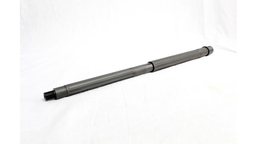DEZ Arms AR-15 5.56 Match-Grade Barrel, 18 inch, HBAR Contour w/Straight Fluting, Mid Length, Nitride, Black 4250918NITROMGF