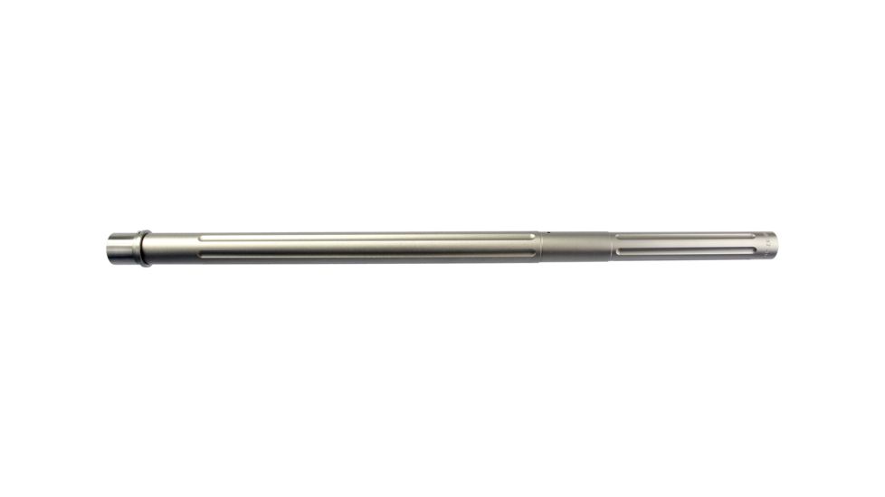 DEZ Arms AR-15 5.56 Match-Grade Barrel, 20 inch, Bull Contour w/Straight Fluting, Target Crown, Rifle Length, Bead-Blast, Stainless Steel, 425091SSF