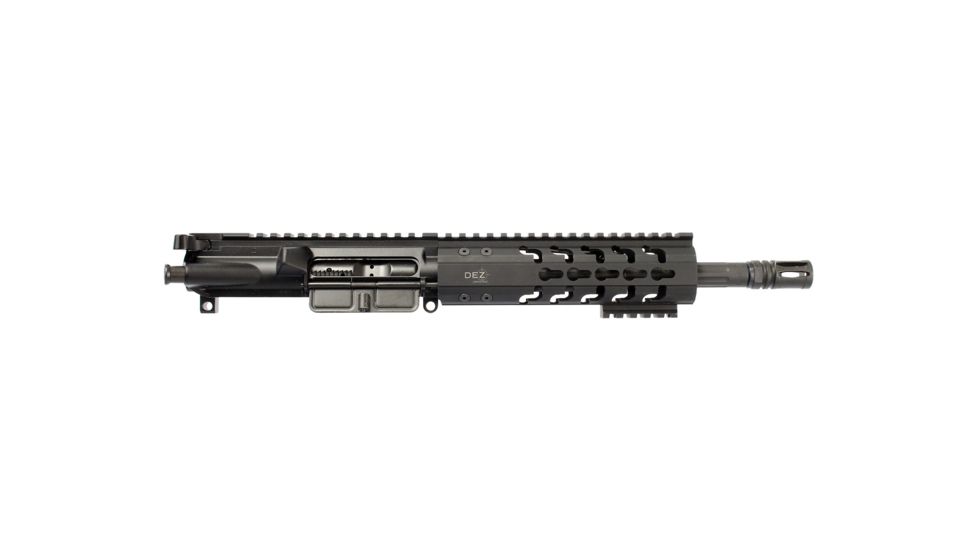 DEZ Arms Complete Pistol Upper Receiver, Match Grade, .300 Blackout, BCG, 9.5 inch, Pistol Length, A2 Flash Hider, Black DEZ-UC300-9.5P