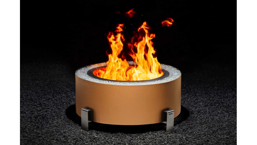 Breeo LuxeveaR Smokeless Fire Pit - Earth Rust F70BA8C0, BR-LE24-ETBL