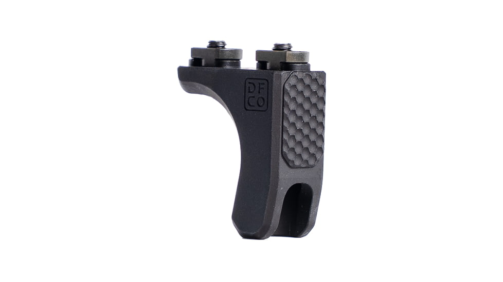 DFCO Full Hand Stop, Black, Type III Anodize, FULLSTOPMLOKBLK