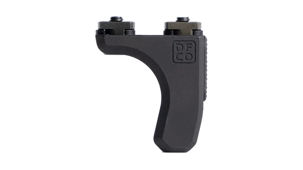 DFCO Full Hand Stop, Black, Type III Anodize, FULLSTOPMLOKBLK