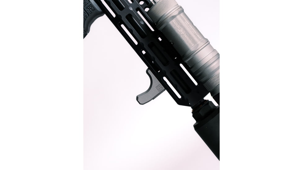 DFCO Full Hand Stop, Black, Type III Anodize, FULLSTOPMLOKBLK