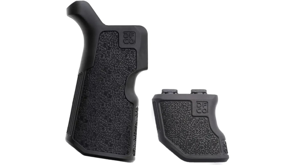 DFCO Kung Fu Grip, Black &amp; DFCO Tiger Claw Fore M-Lok Grip 10 Degree