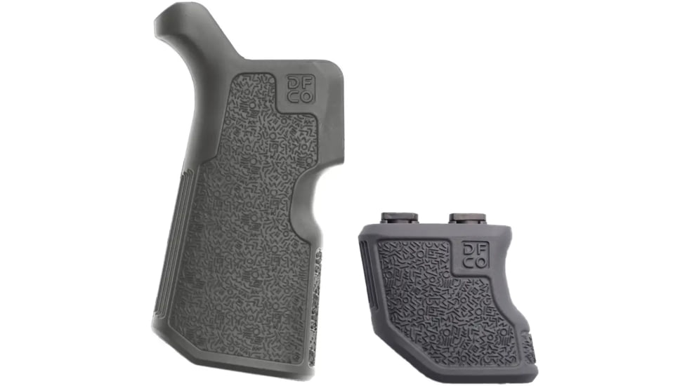 DFCO Kung Fu Grip, Black &amp; DFCO Tiger Claw Fore M-Lok Grip 10 Degree