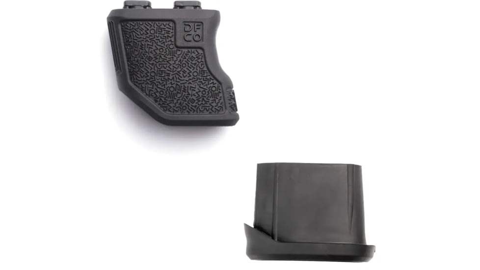 DFCO Tiger Claw Fore M-Lok Grip 10 Degree with Grip Plug, Black