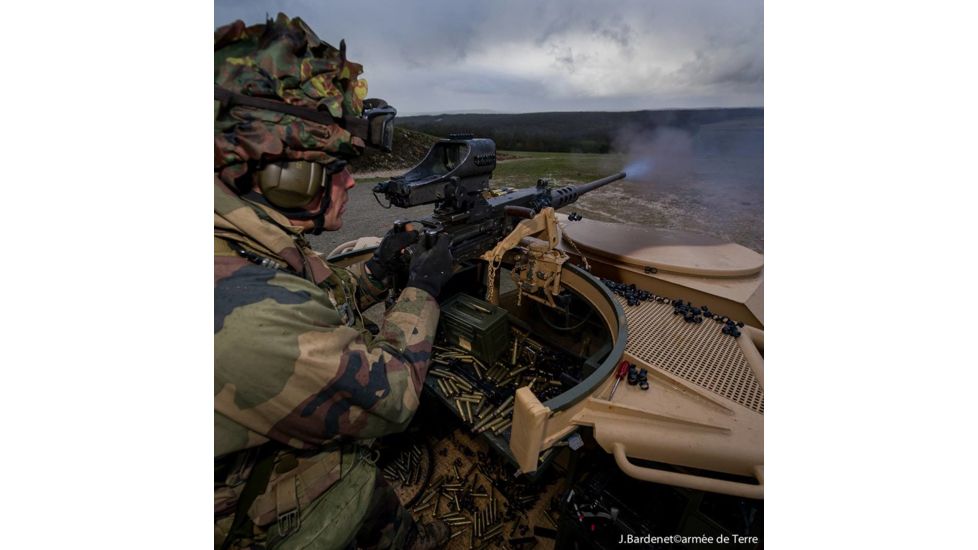 DI Optical DCL120 Red Dot Reflex Sight M2HB/K6/M240 w/ Mount,Matte Black, NSN 1005-01-626-1714 DCL120