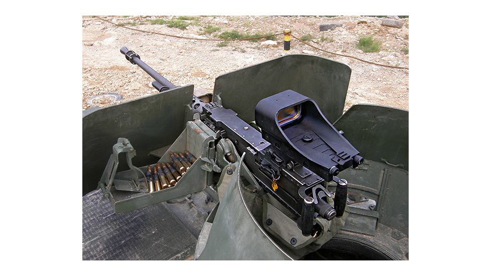 DI Optical DCL120 Red Dot Reflex Sight M2HB/K6/M240 w/ Mount,Matte Black, NSN 1005-01-626-1714 DCL120