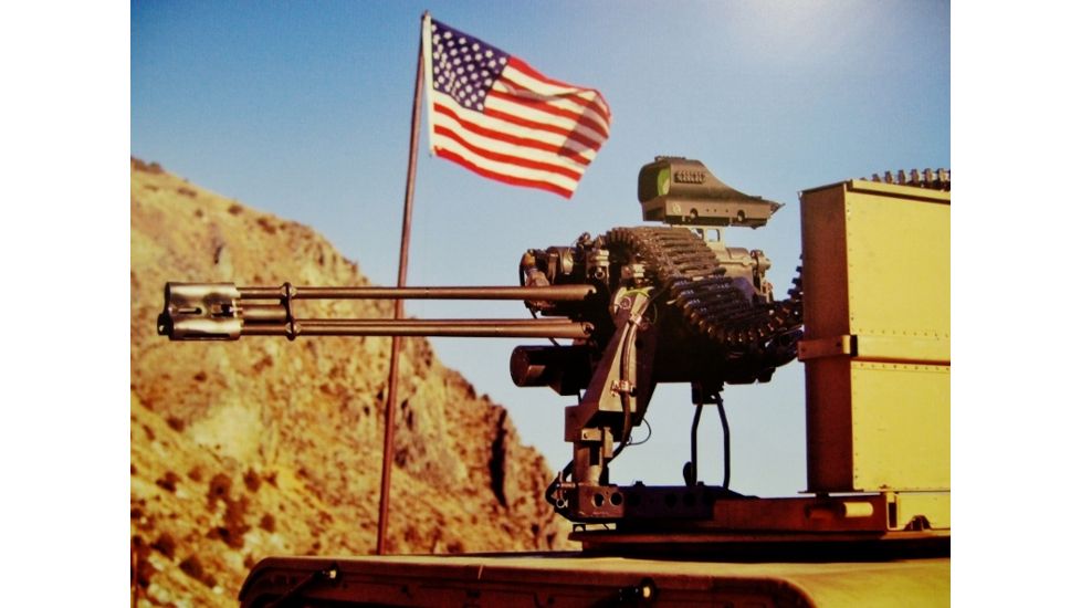 DI Optical DCL120 Red Dot Reflex Sight M2HB/K6/M240 w/ Mount,Matte Black, NSN 1005-01-626-1714 DCL120