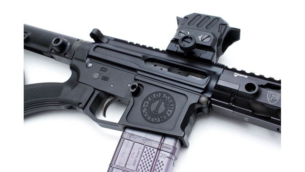DI Optical Eagle Prismatic Red Dot Sight w/ Rotary Switch, Matte Black EG1