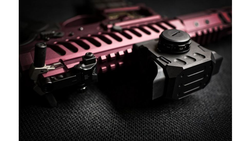 DI Optical Eagle Prismatic Red Dot Sight w/ Rotary Switch, Matte Black EG1