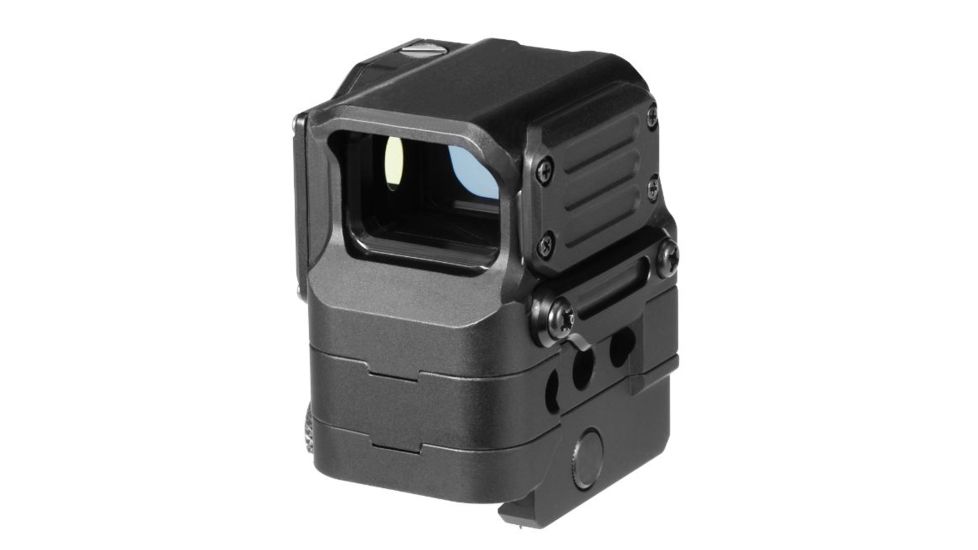 DI Optical Falcon Prismatic Red Dot Sight w/ Push Button Control and Auto Shut Off Mode, Matte Black FC1