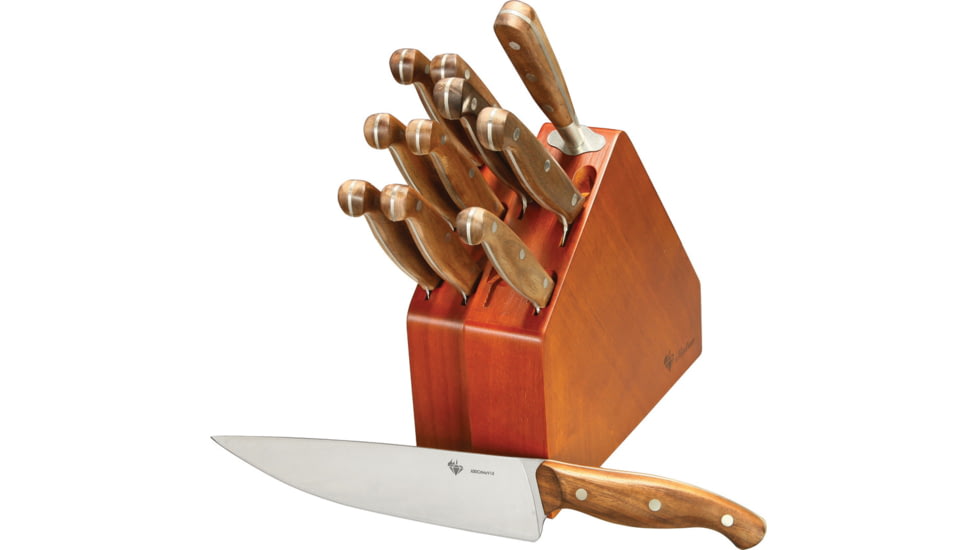 Diafire Gourmet Classic Set 12 Knife, Walnut handle, DF9103PZ003