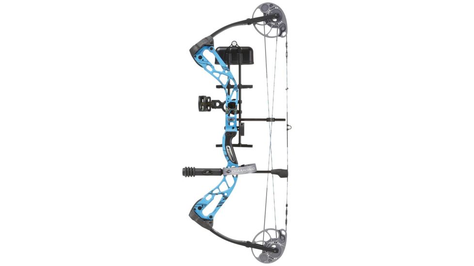Diamond Edge SB-1 Bow Package 70 lb. /Left Handed, Mossy Oak Break-Up Country Blue Blaze, A12979