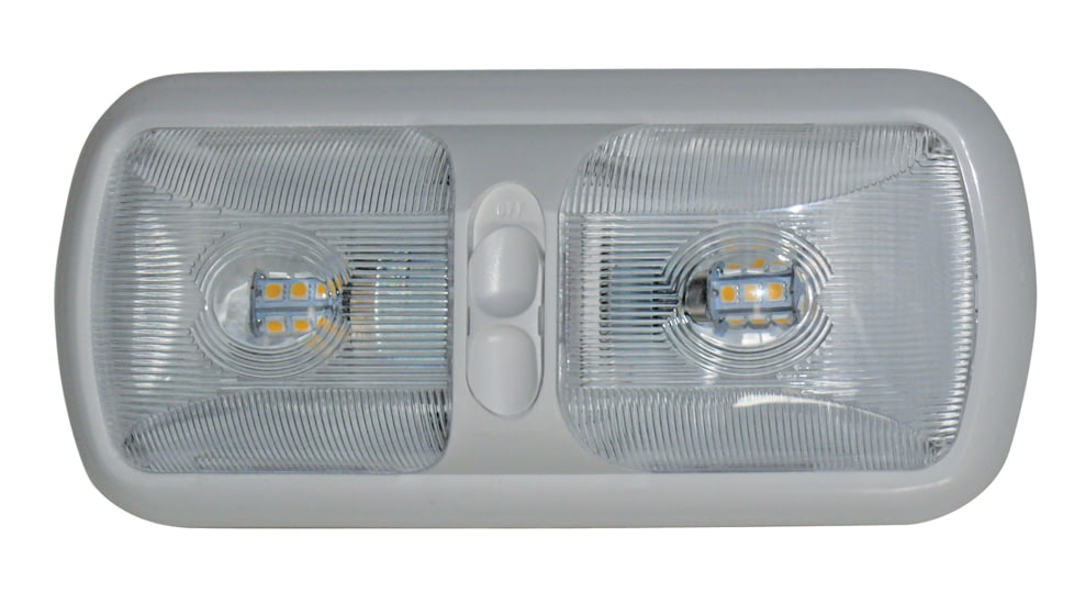 Diamond Group By Valterra Eurostyle Incandescent Double Dome Light, DG71251VP