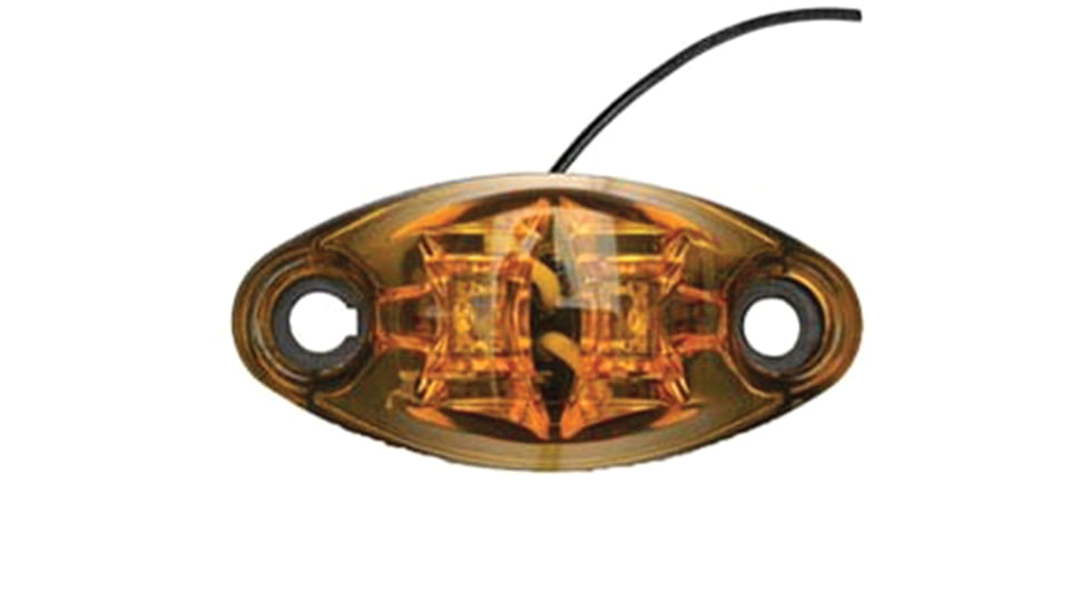 Diamond Group By Valterra LED Exterior Marker Light 1 Wire, Amber/Amber, DG52505VP