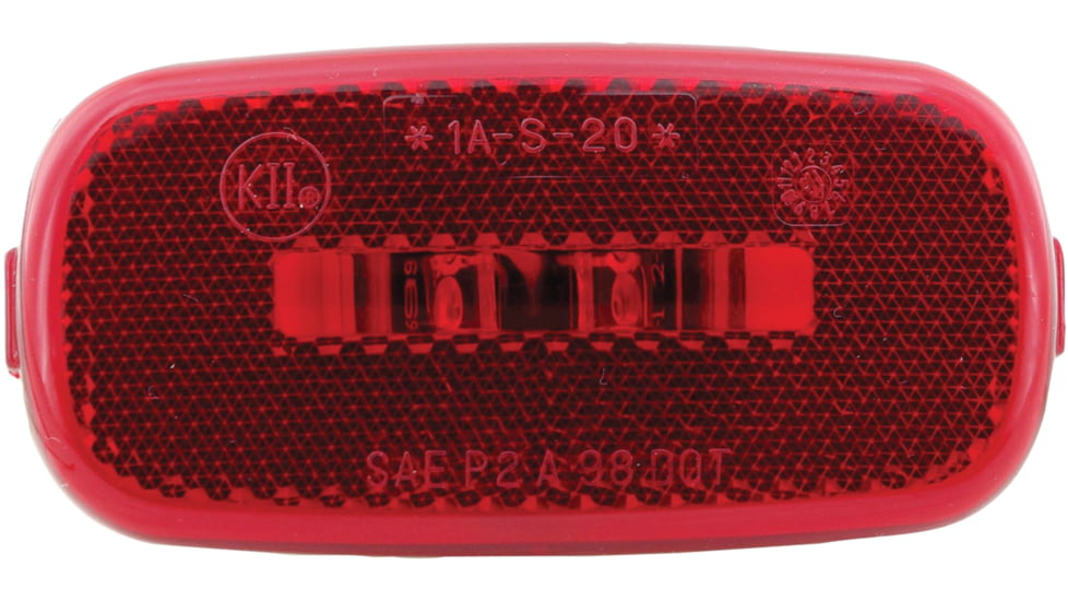 Diamond Group By Valterra Marker LED Light - 4in x 2in, 2 Diode, Red, DG52714VP
