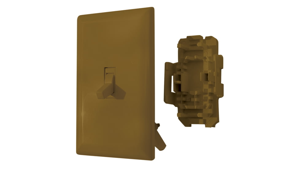 Diamond Group By Valterra Speed Box Toggle Switch With Cover - 15A, 125V, By Valterra Speed Box Toggle Switch With Cover - 1, Brown, DG151BRVP