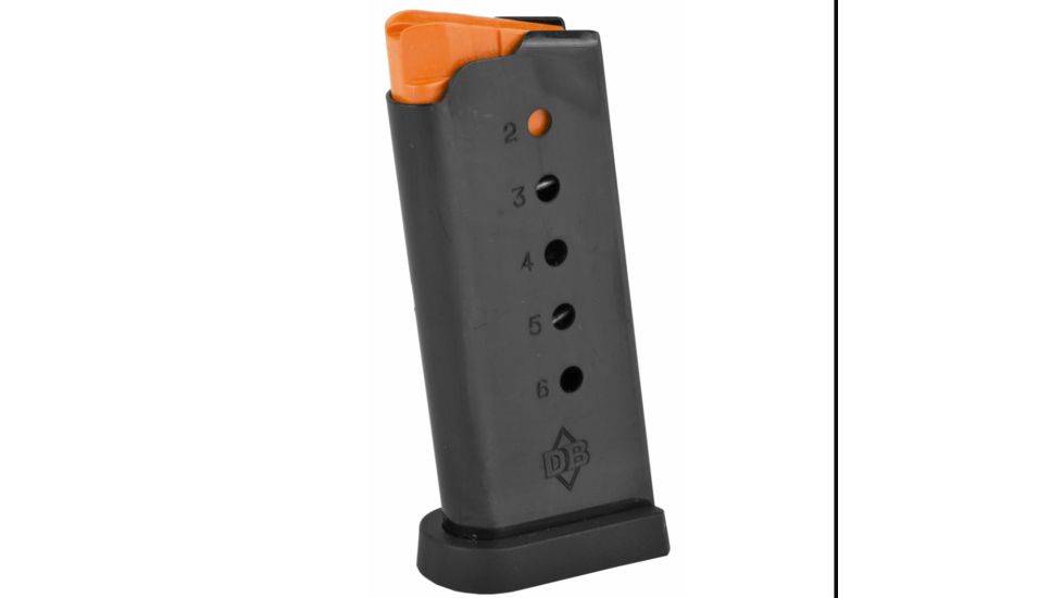 Diamondback Firearms DB9 Gen 2 Pistol Magazine, 9mm Luger, 6 Round, Diamondback DB9G4, Blued, 1 Pack, Steel, DB9MAGG4-6RD