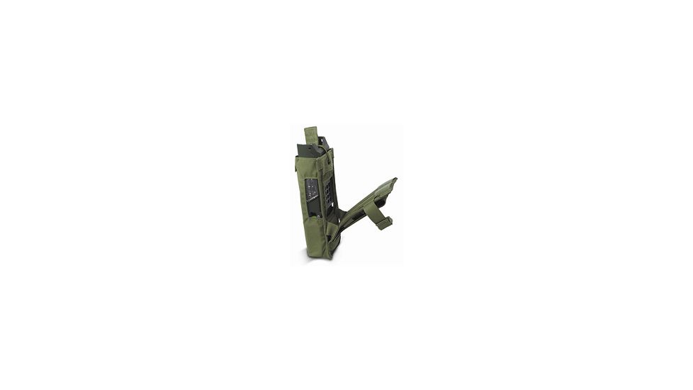 Diamondback Tactical 152 MBTR Radio Pouch, Ranger Green, A-BLPM33-RANGERGREEN