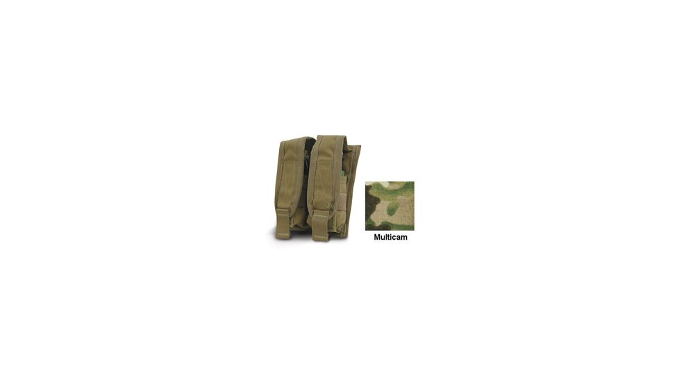 Diamondback Tactical 40 mm Double Flashbang Pouch, Multicam, A-BLPM20-2-MULTICAM