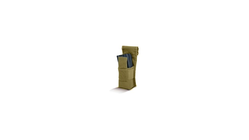 Diamondback Tactical M4/M16 Single 2 Mag Pouch, Coyote, A-BLPM01-2-COYOTE