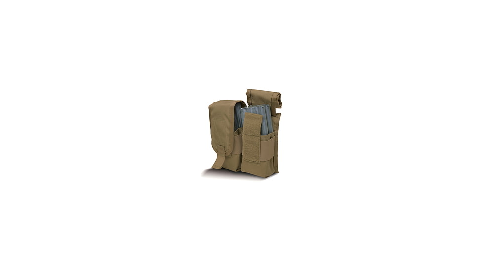 Diamondback Tactical M4/M16 Single 4 Mag Pouch, Coyote, A-BLPM01-4-COYOTE