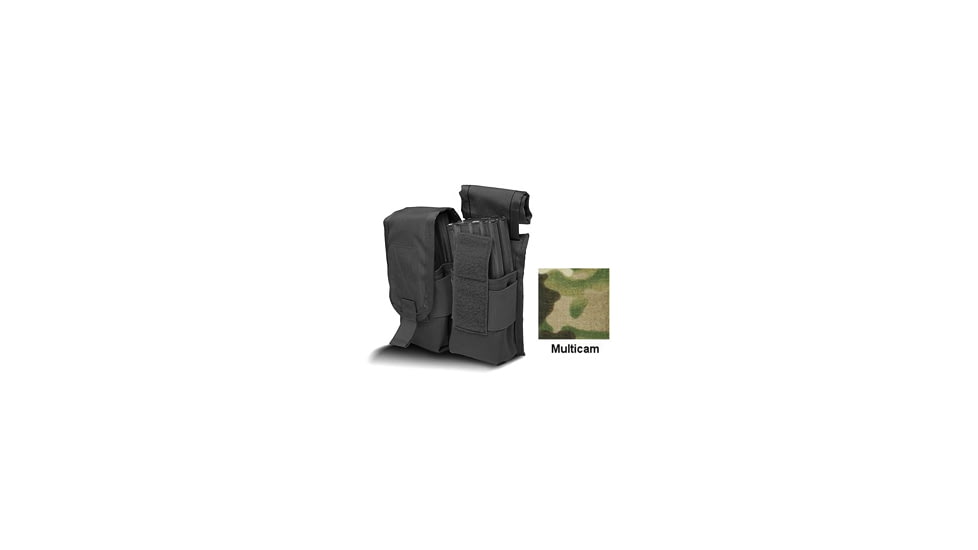 Diamondback Tactical M4/M16 Single 4 Mag Pouch, Multicam, A-BLPM01-4-MULTICAM