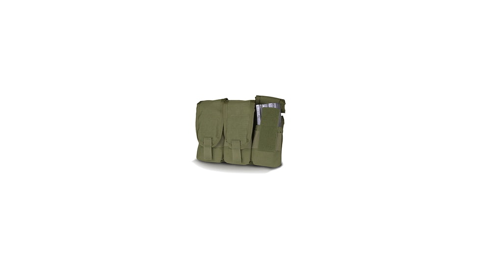 Diamondback Tactical M4/M16 Single 6 Mag Pouch, Ranger Green, A-BLPM01-6-RANGERGREEN