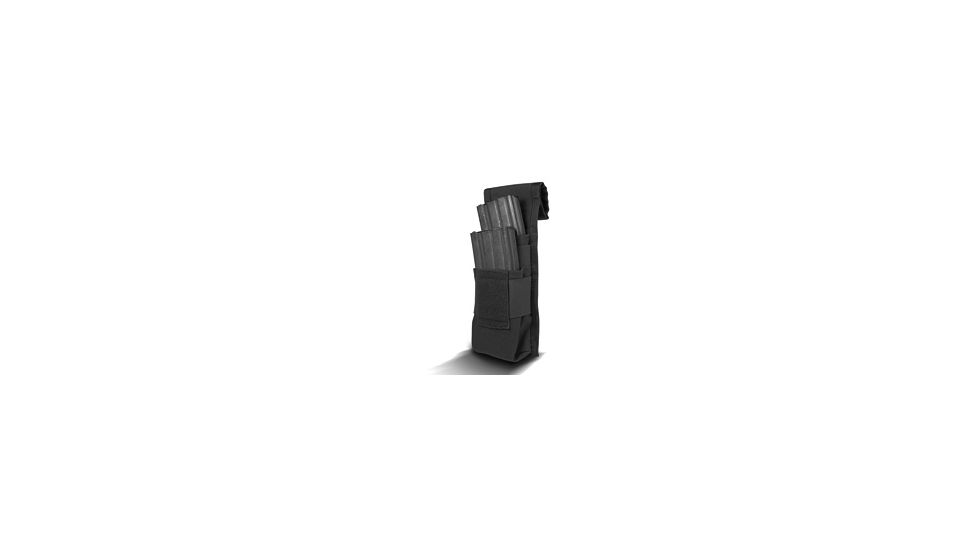 Diamondback Tactical M4/M16 Tiered Double 2 Mag Pouch, Black, A-BLPM03-BLACK