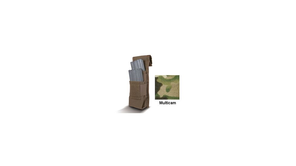 Diamondback Tactical M4/M16 Tiered Double 2 Mag Pouch, Multicam, A-BLPM03-MULTICAM