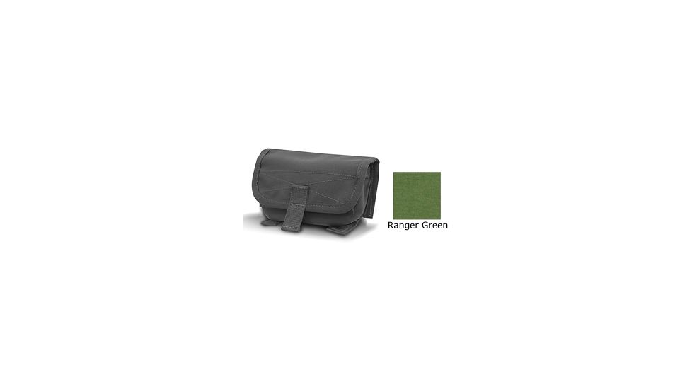 Diamondback Tactical Shotgun/Accessory Pouch, Holds 6-12, Ranger Green, A-BLPM29-RANGERGREEN