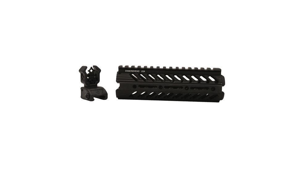 Diamondhead Carbine Upgrade VRS-DI Sight/Handguard Kit, Diamond Rear Polymer Sight, VRS Modular Drop-In Ha 186994