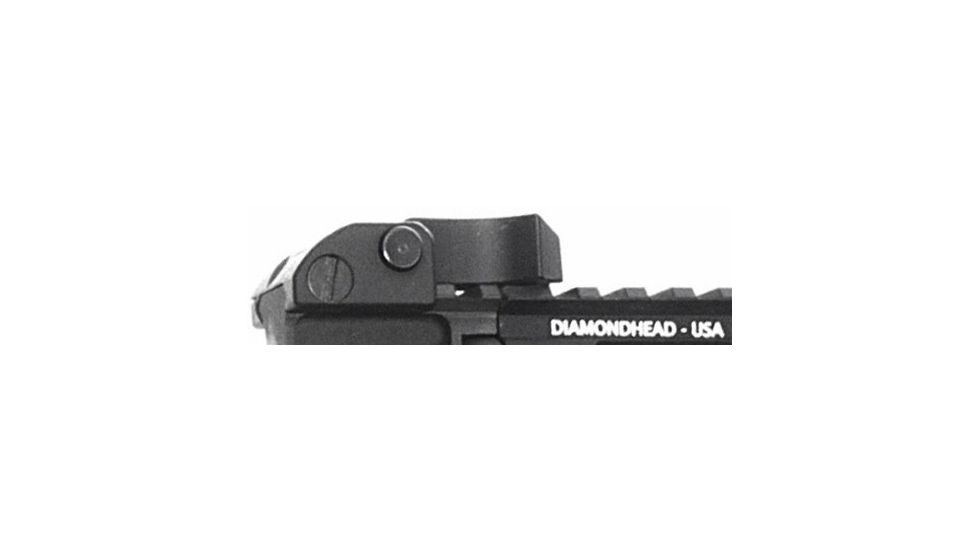 Diamondhead Combat Sight Top Mounted Deployable Front Sight, AR-15, M3, Black, 1051