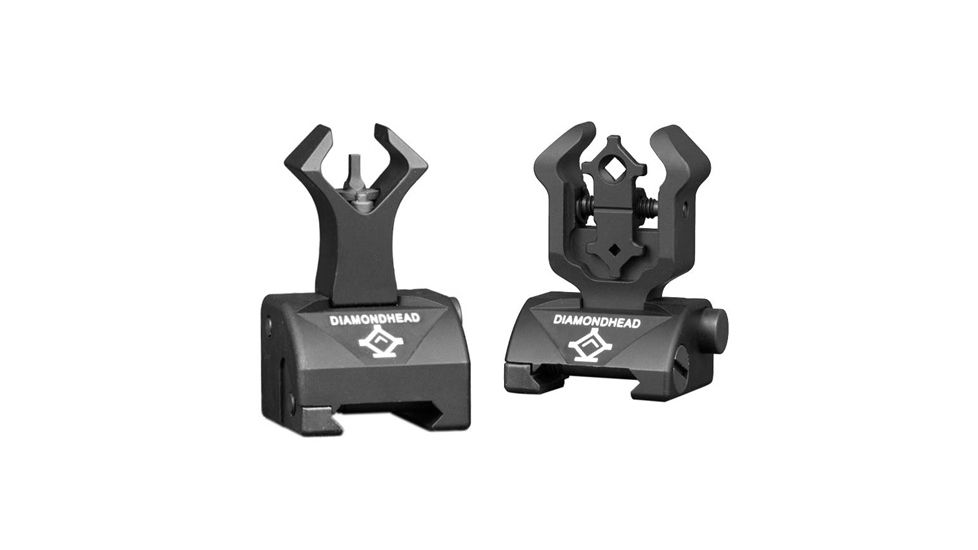 Diamondhead Sight, Rear and Gas Block AR15 Front 105526