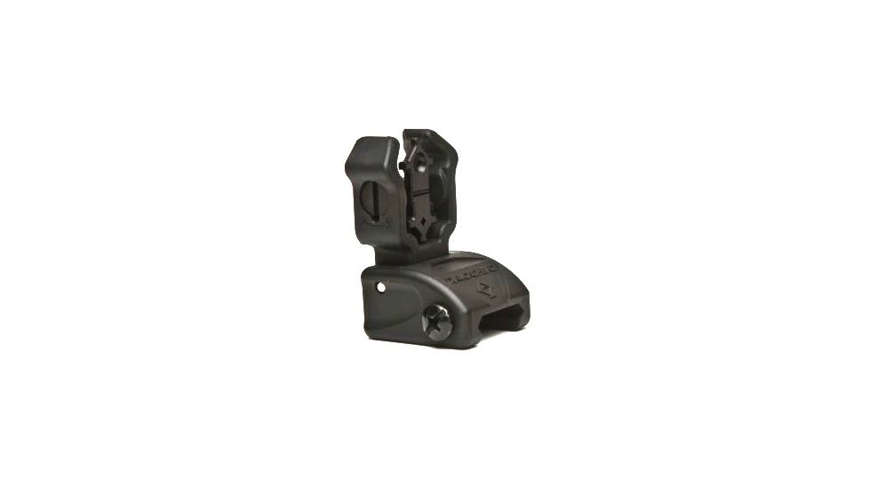 EDEMO Diamondhead Polymer Diamond Sight with Nitebrite Top Mounted Deployable Rear Sight, Black, 1401, EDEMO1