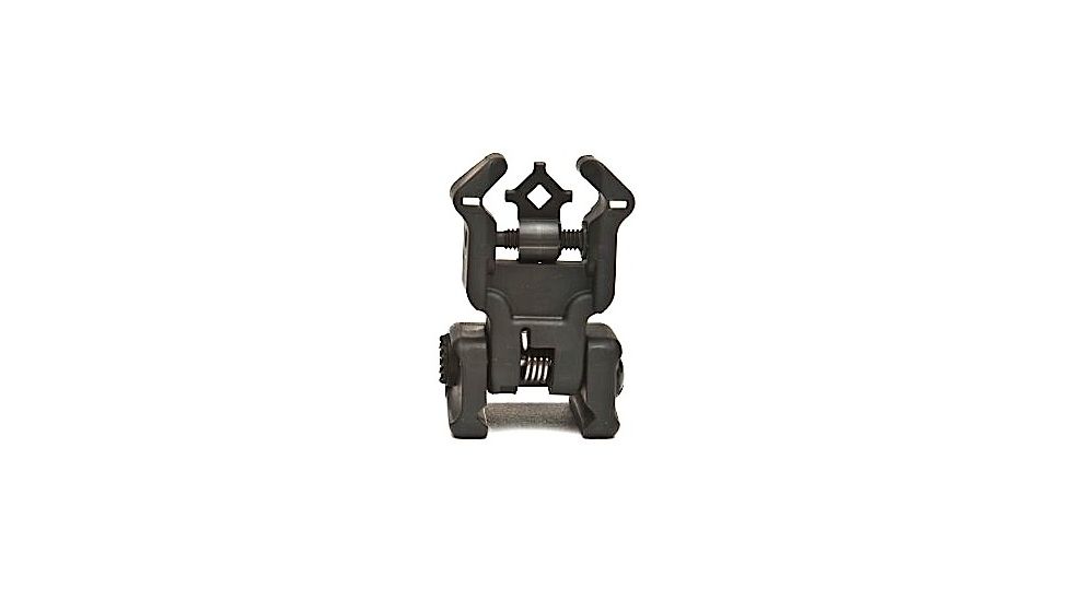 EDEMO Diamondhead Polymer Diamond Sight with Nitebrite Top Mounted Deployable Rear Sight, Black, 1401, EDEMO1