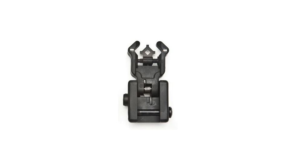 EDEMO Diamondhead Polymer Diamond Sight with Nitebrite Top Mounted Deployable Rear Sight, Black, 1401, EDEMO1