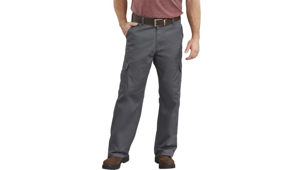 Dickies Loose Fit Straight Leg Cargo Pants, Charcoal - 23214RCH 30 32