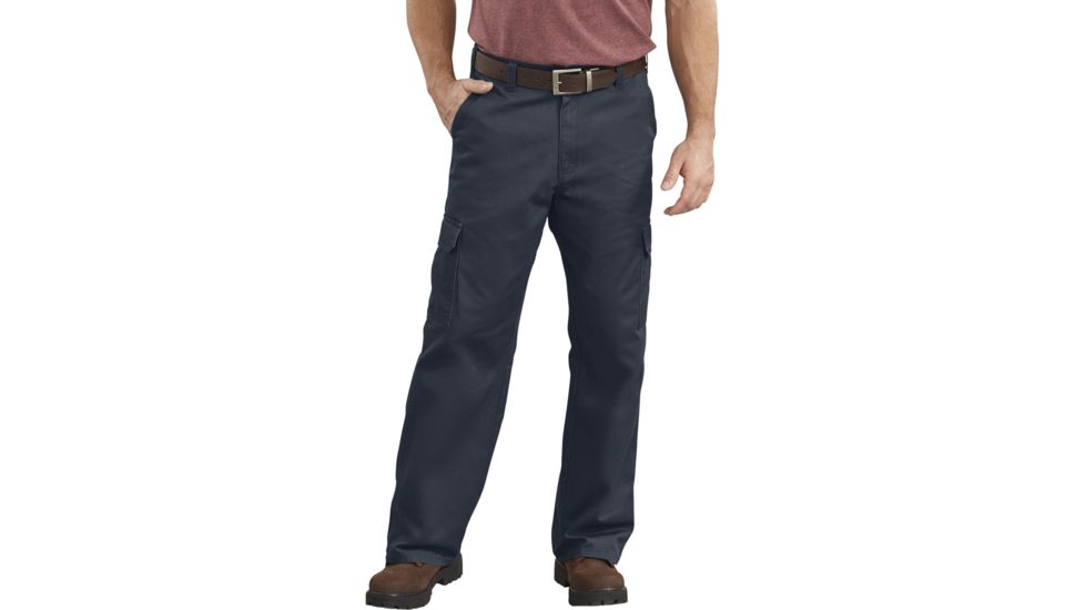 Dickies Loose Fit Straight Leg Cargo Pants, Dark Navy - 23214RDN 30 32