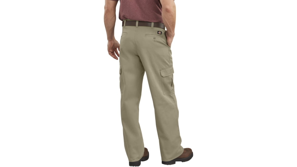 Dickies Loose Fit Straight Leg Cargo Pants, Khaki - 23214RKH 32 32