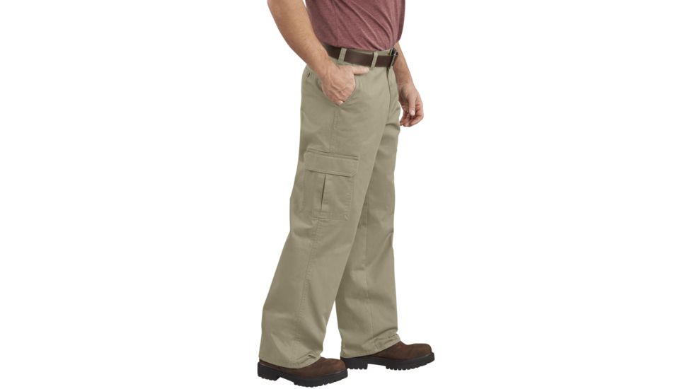 Dickies Loose Fit Straight Leg Cargo Pants, Khaki - 23214RKH 32 32