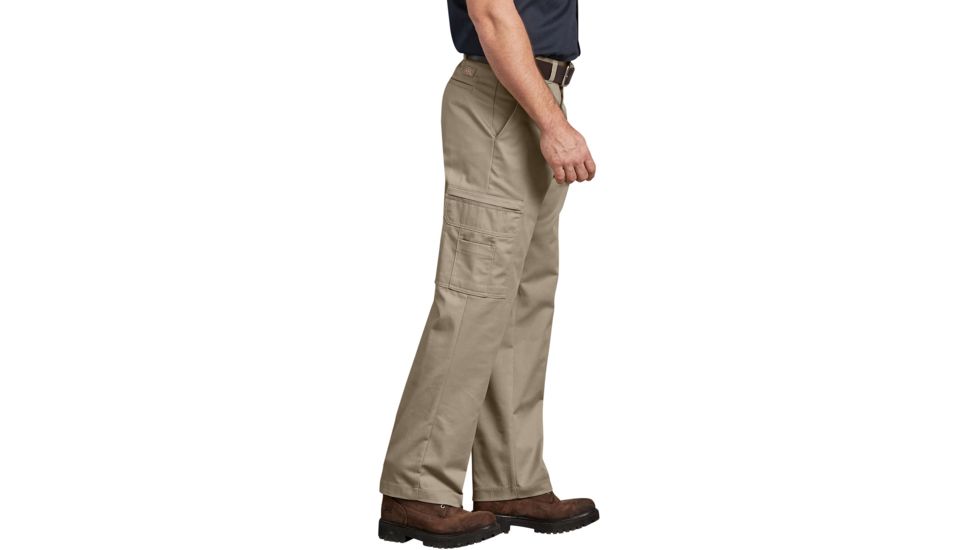 Dickies Mens Industrial Cargo Pant, Desert Sand - LP337DS 28 UU