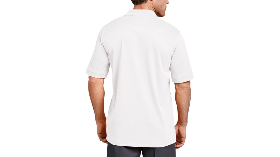 Dickies Mens Industrial Short Sleeve Polo, White - LS404WH S