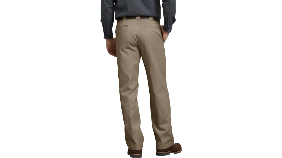 Dickies Mens Plain-front Work Pant, Desert Sand - 874DS 32 34
