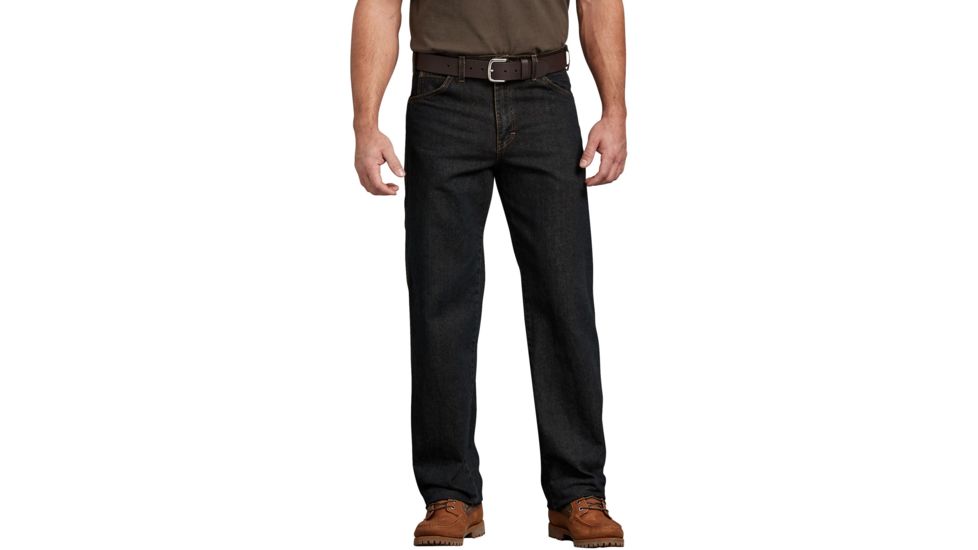 Dickies Mens Relaxed Fit Carpenter Denim Jean, Stonewash Broken Tint Brown - 1993SBTB 30 30