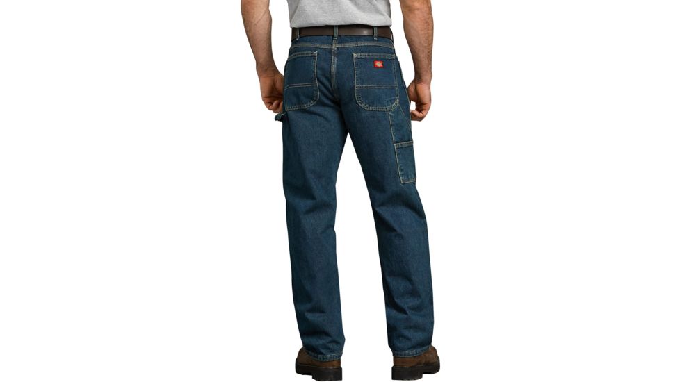 Dickies Mens Relaxed Fit Carpenter Denim Jean, Tinted Heritage Khaki - 1993THK 30 30