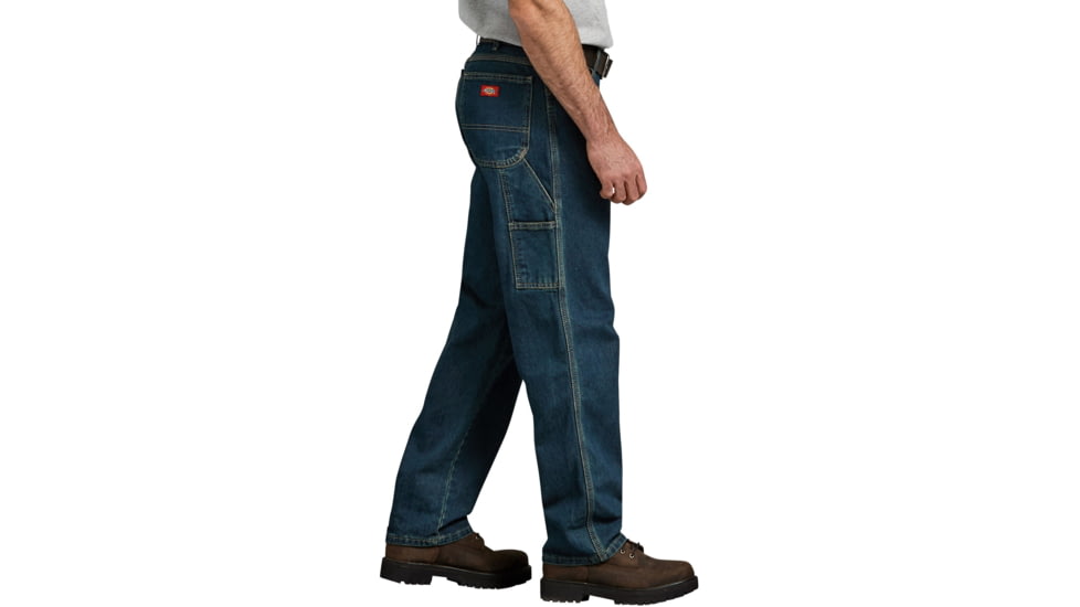 Dickies Mens Relaxed Fit Carpenter Denim Jean, Tinted Heritage Khaki - 1993THK 30 30
